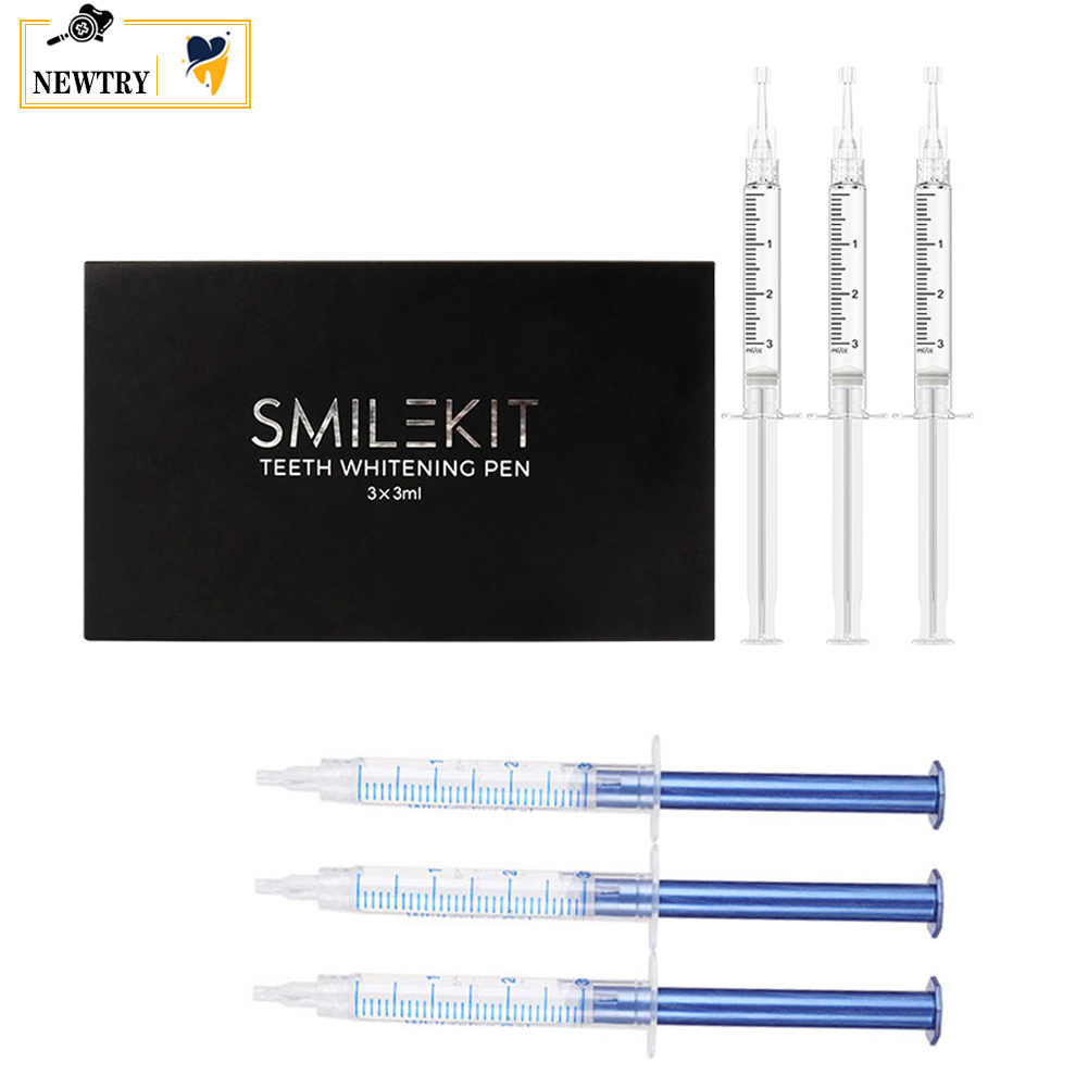 Teeth Whitening Gel Peroxide - 歯のホワイトニングジェル,歯のホワイトニングケアツール,ブティックギフトボックス付き44% シリンジ,歯科用漂白剤