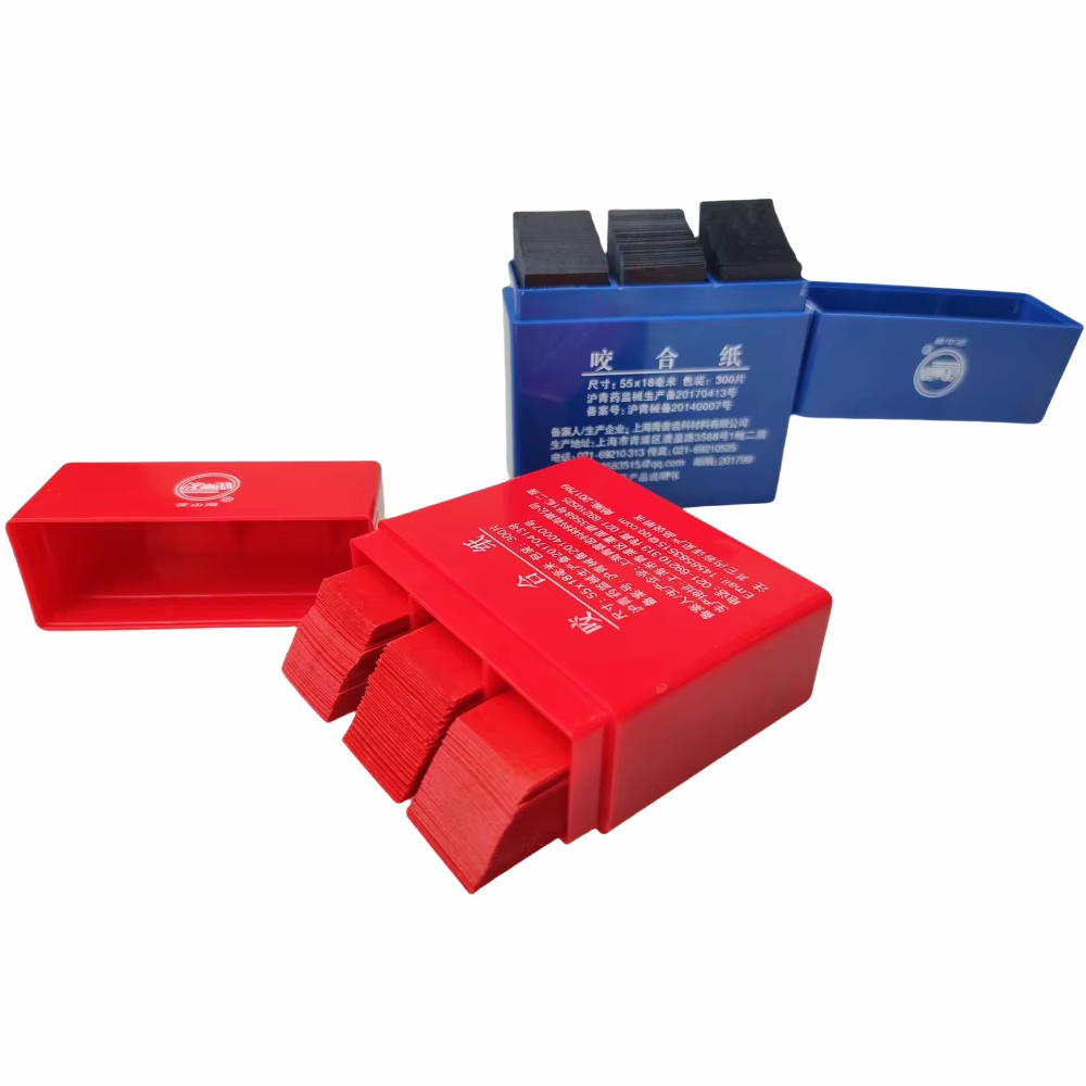 Teeth Whitening Strips - 歯科用咬合紙 - 55x18mm 咬合ストリップ、咬合分析、矯正調整、歯のホワイトニングケア用