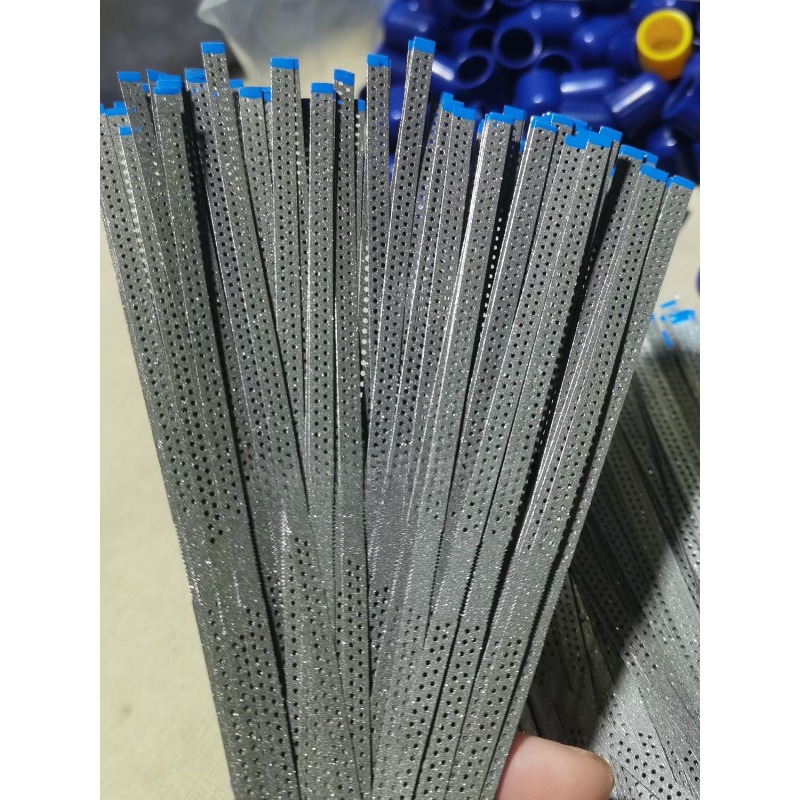Teeth Whitening Strips - 歯科研磨ストリップ両面研磨デグレージングサンドストリップ歯間矯正スライスエメリー研削歯ホワイトニング