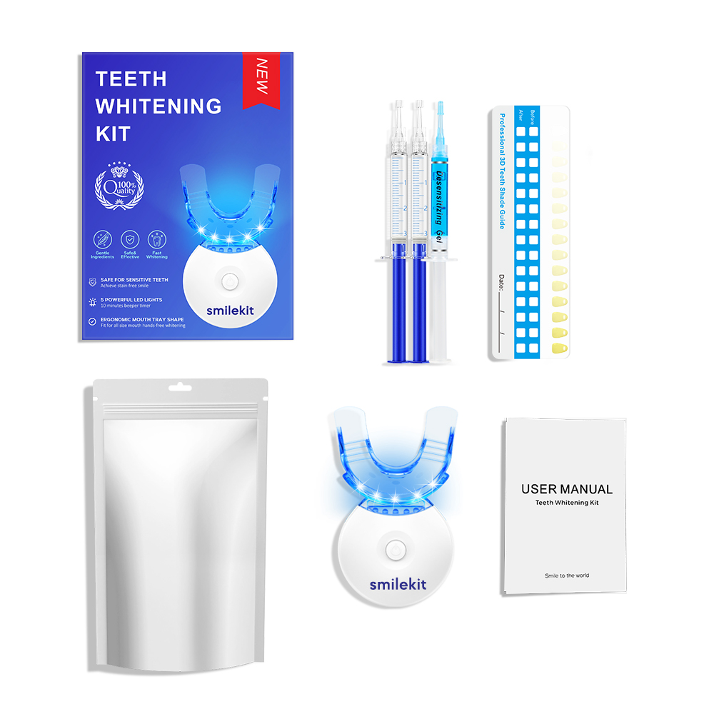 歯のホワイトニングキット - 35% カルバミド過酸化物を含 - Teeth Whitening Gel Peroxide のレビューと価格