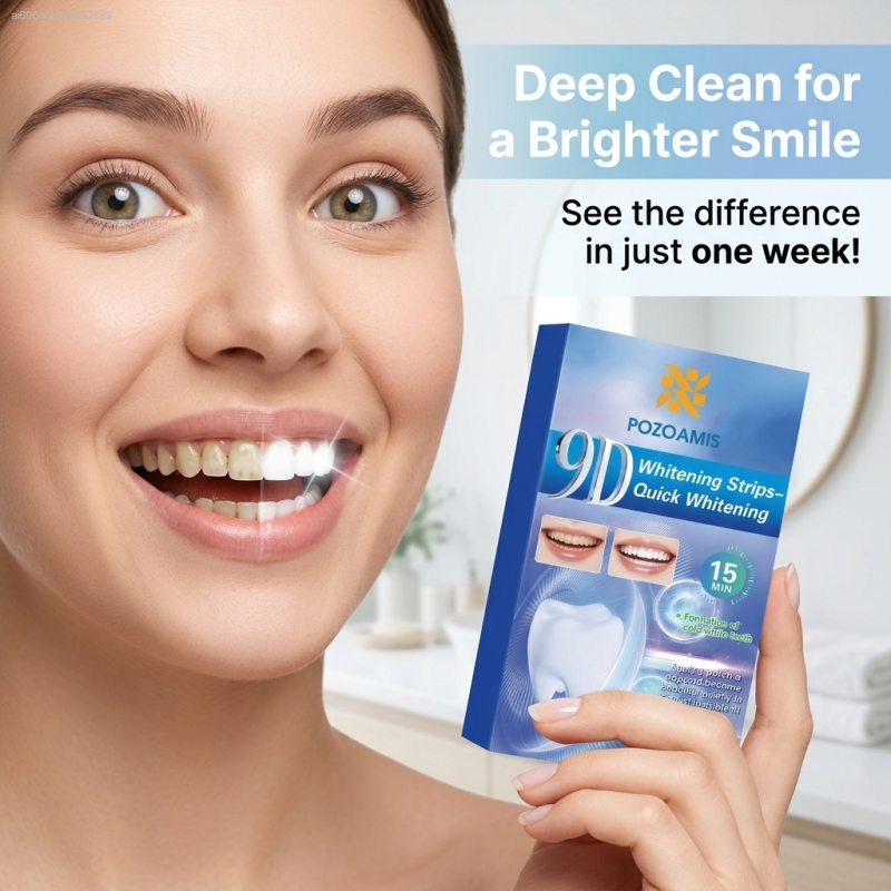 歯のホワイトニングとブライトニングストリップ - Teeth Whitening Strips のレビューと価格