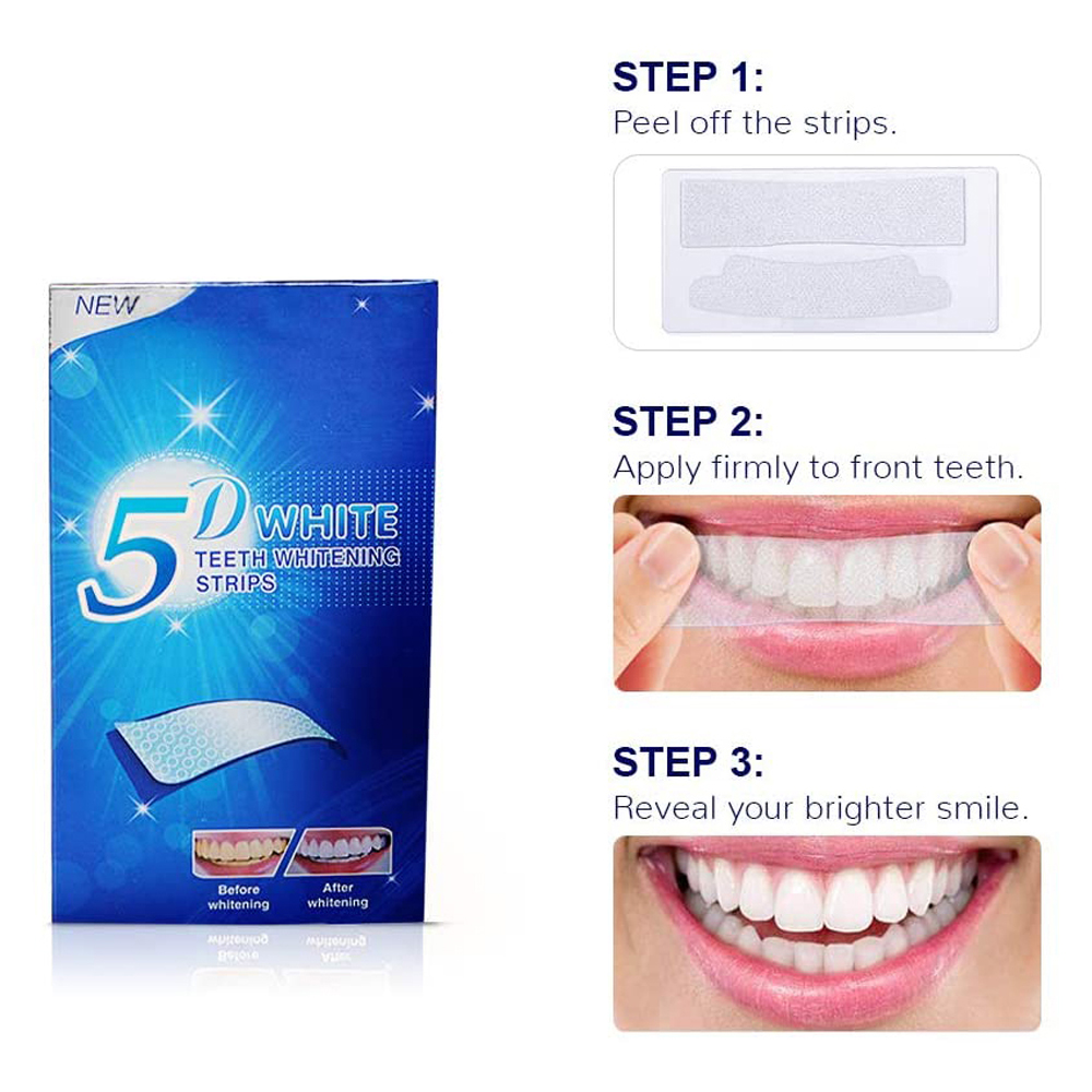 5Dホワイトニングシート ホワイトニングジェル ホワイトスト - Teeth Whitening Gel Peroxide のレビューと価格